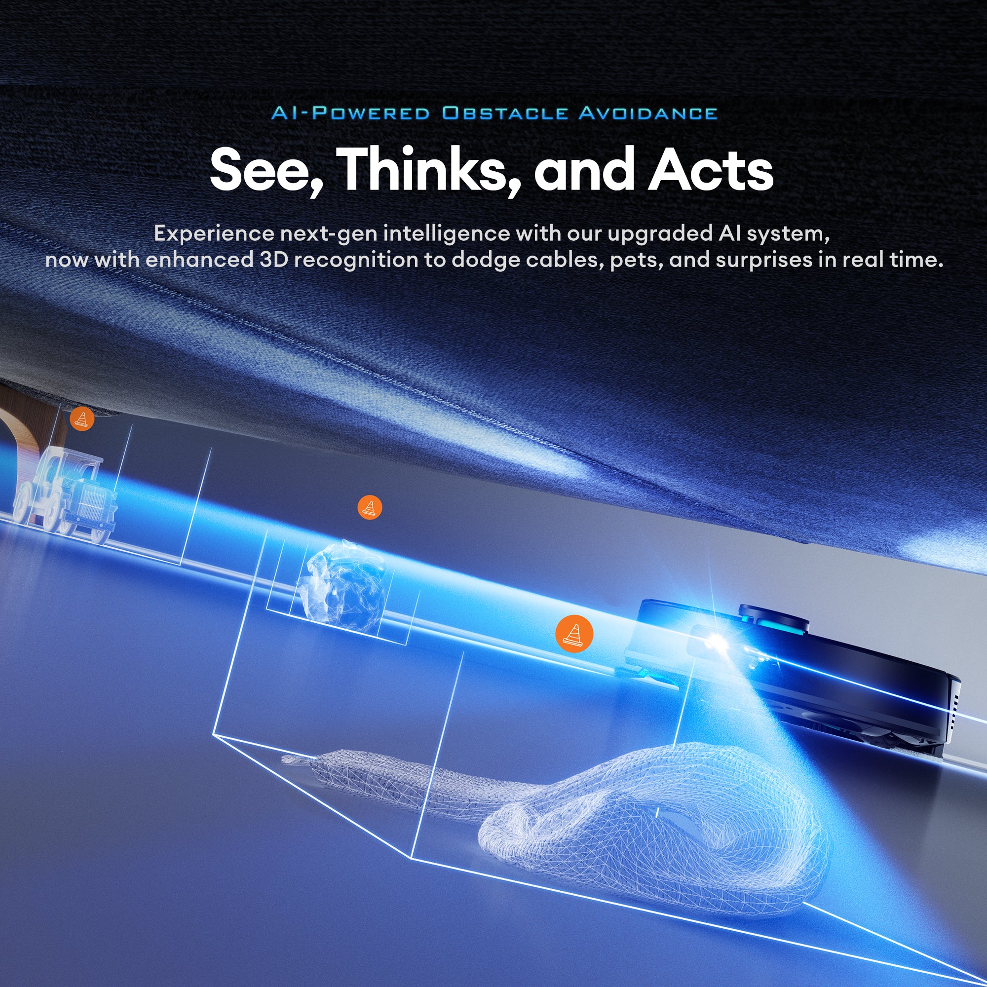 Ultenic T20 Pro Robot Vacuum Cleaner with Mop