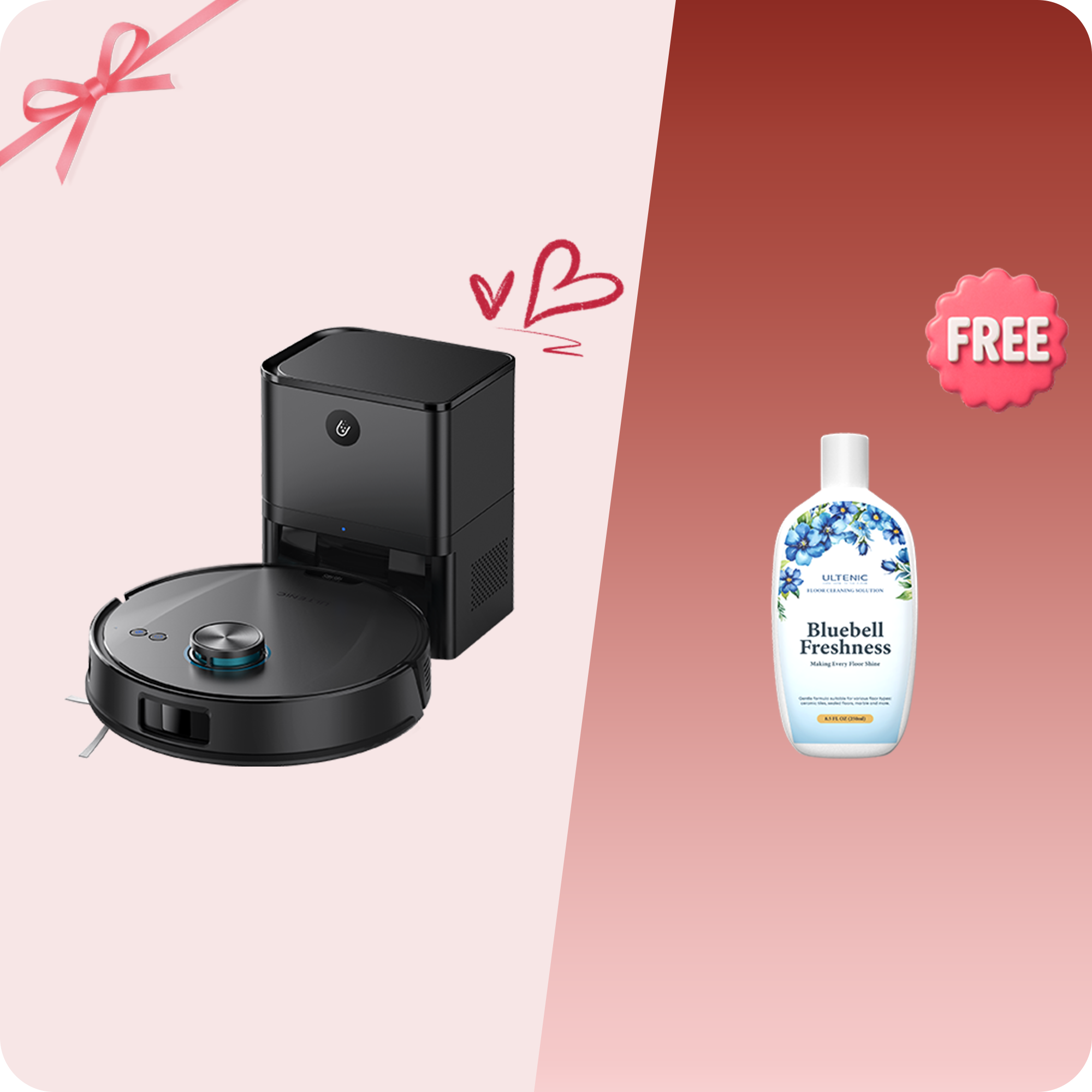 Ultenic T20 Pro Robot Vacuum Cleaner with Mop