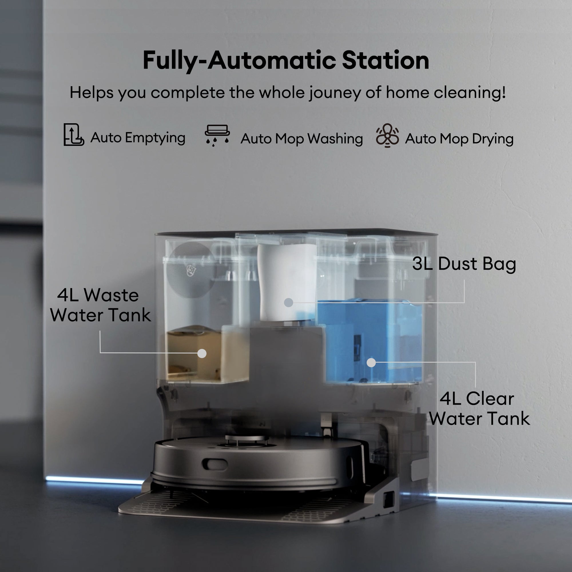 Ultenic MC1 Robot Vacuum and Mop Ultenic