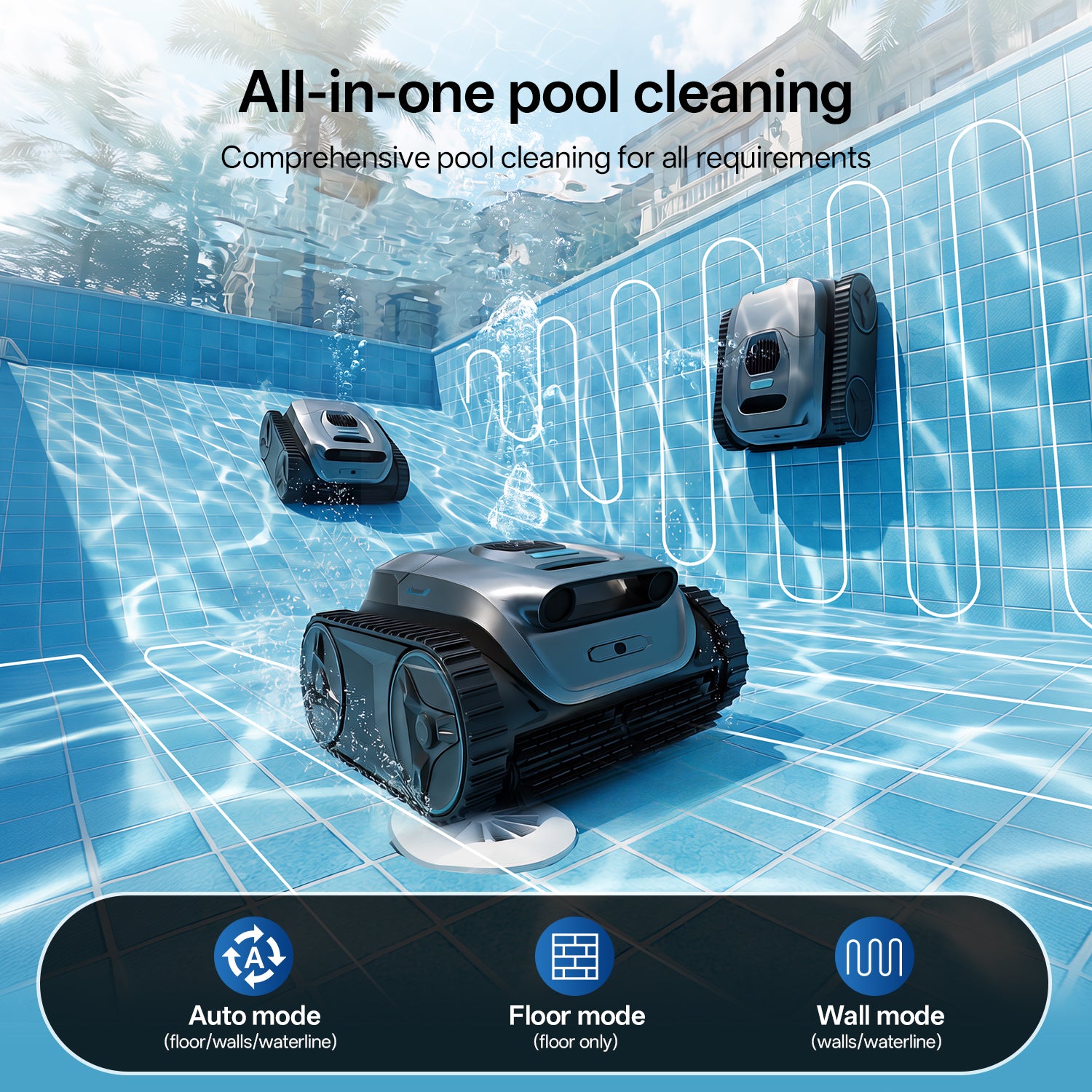 Ultenic Pooleco 30 Cordless Robotic Pool Cleaner