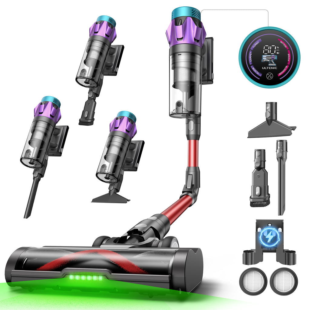 Ultenic U18 PowerPro Cordless Vacuum | Self-Standing & 80-Min Runtime
