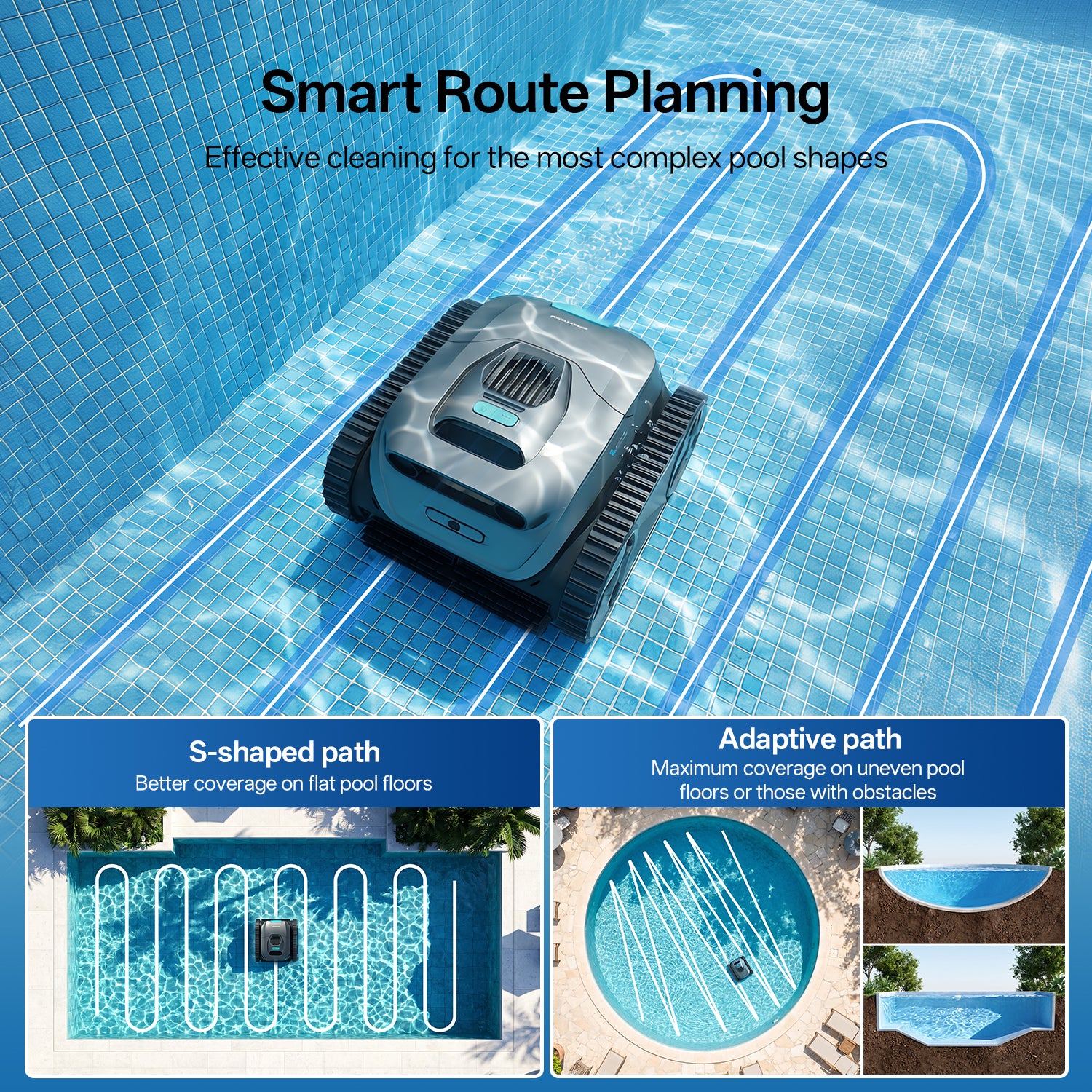 Ultenic Pooleco 30 Cordless Robotic Pool Cleaner
