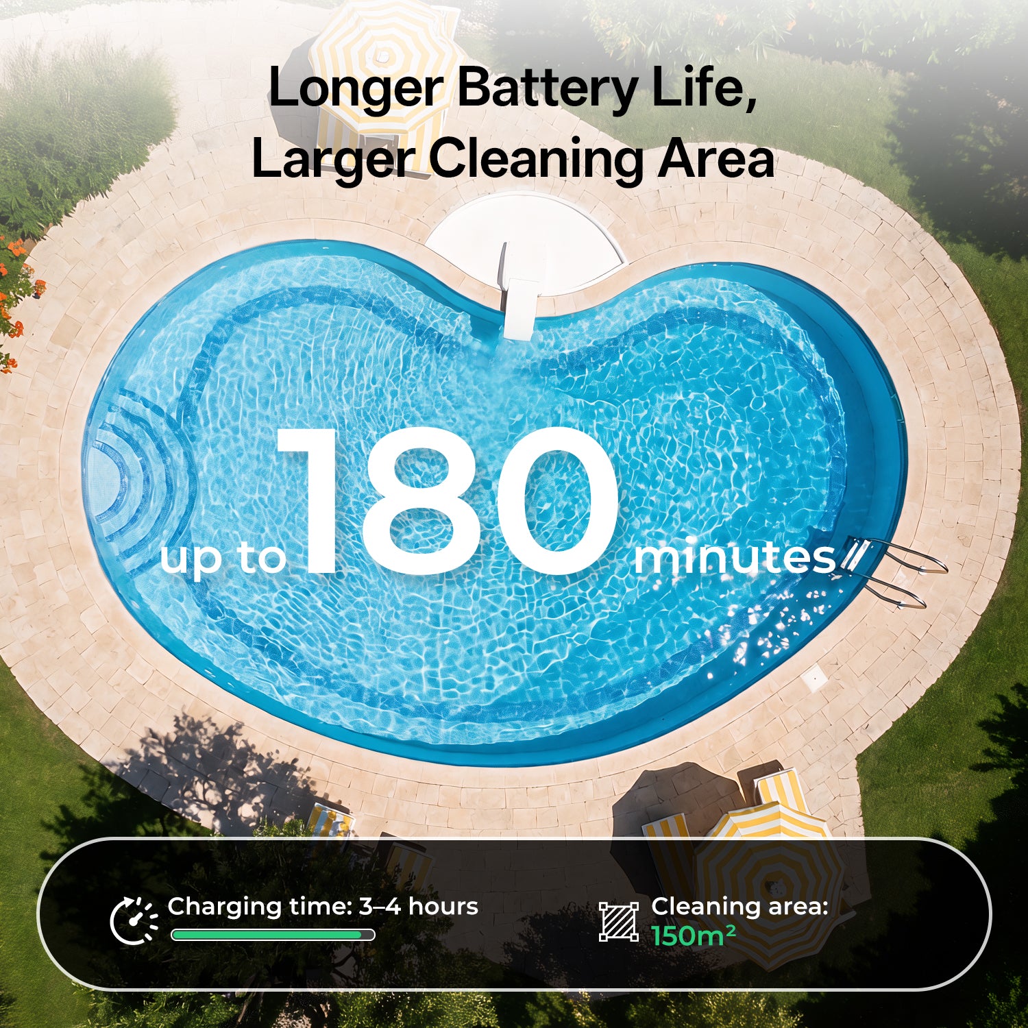 Ultenic Pooleco 30 Cordless Robotic Pool Cleaner