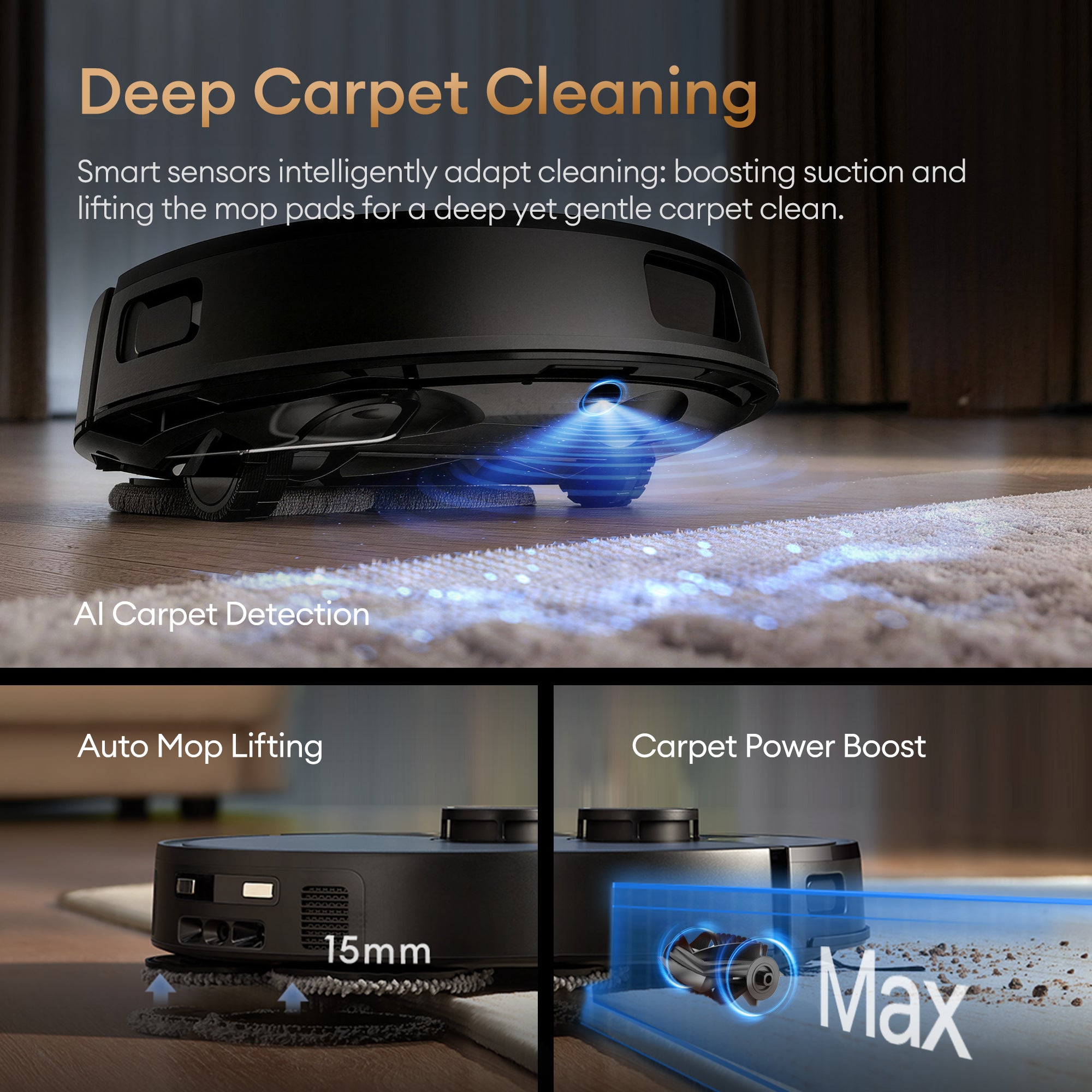 Ultenic MX50 Robot Vacuum Cleaner with Mop