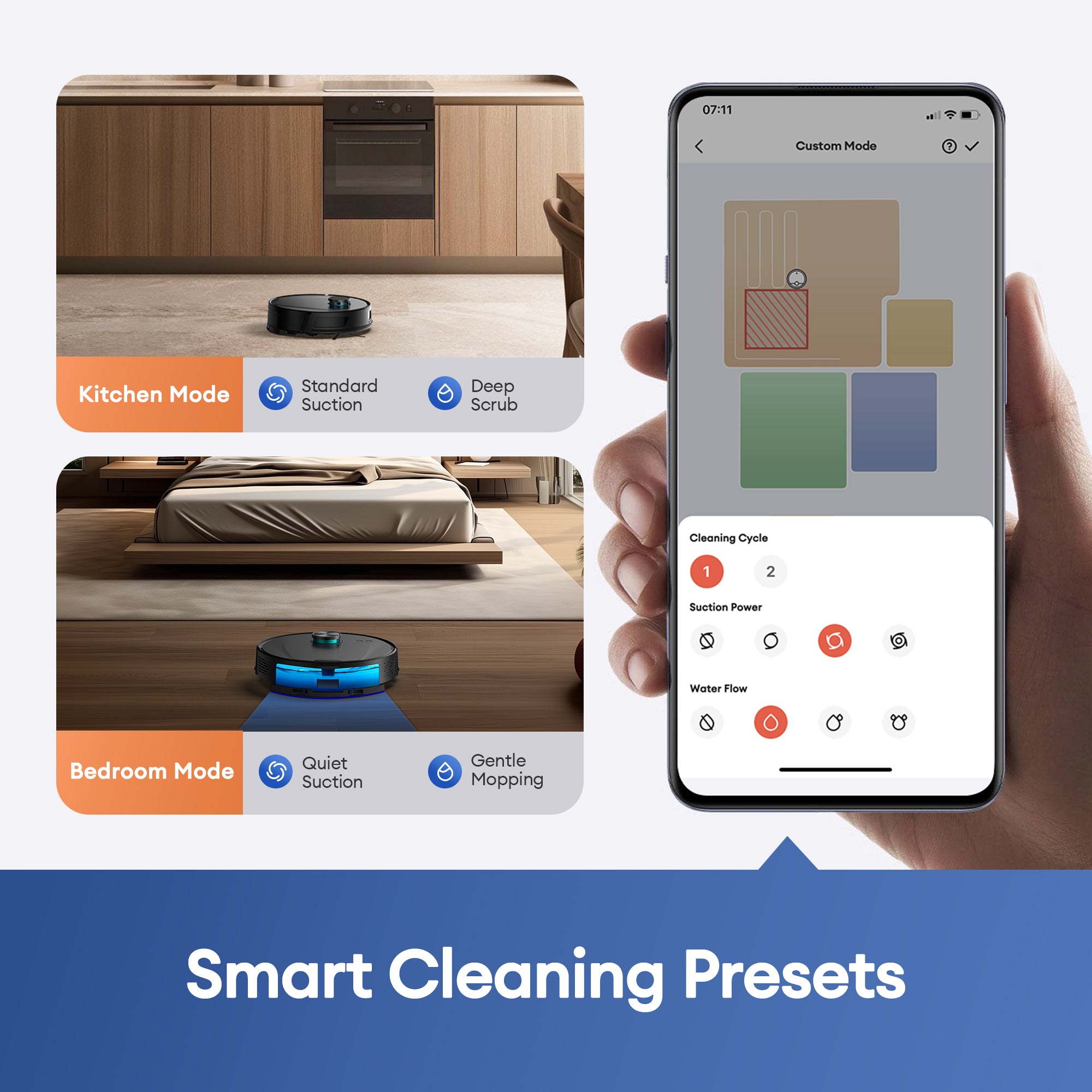 Ultenic T20 Pro Robot Vacuum Cleaner with Mop