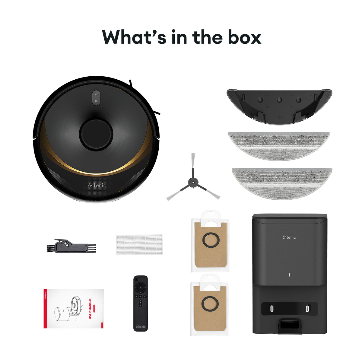 Ultenic T10 Elite Robot Vacuum Cleaner and Mop