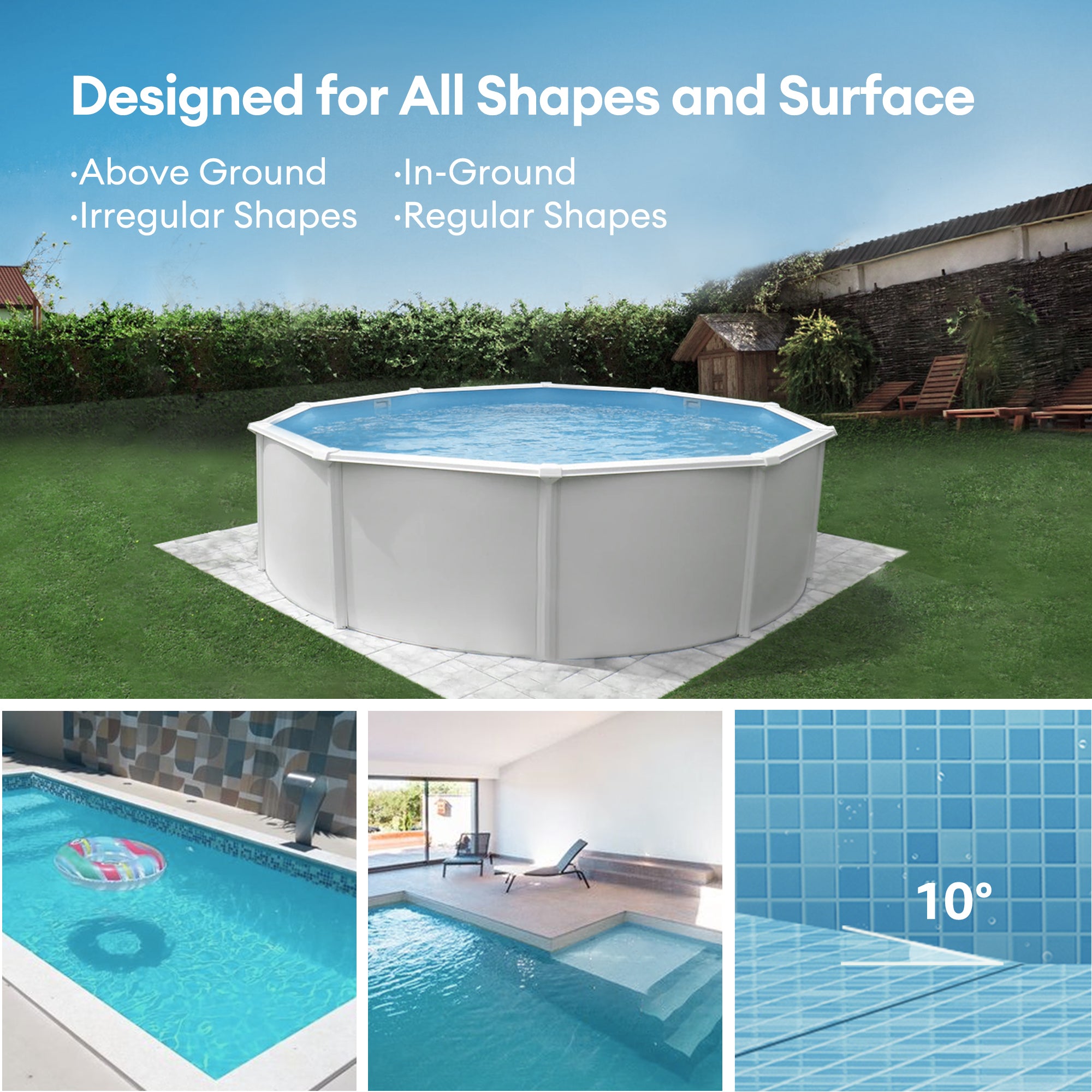 Ultenic Pooleco 10 series Cordless Robotic Pool Cleaner