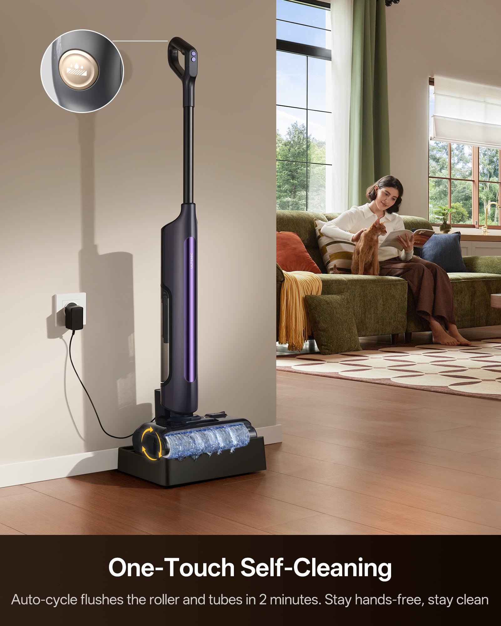 Ultenic AC1 TriFlex Cordless Wet Dry Vacuum Cleaner
